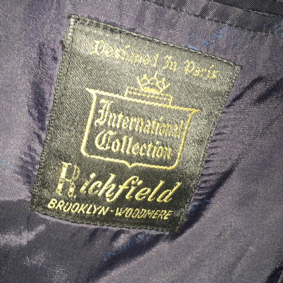 Vintage YSL wool suit jacket M - Picture 6 of 8